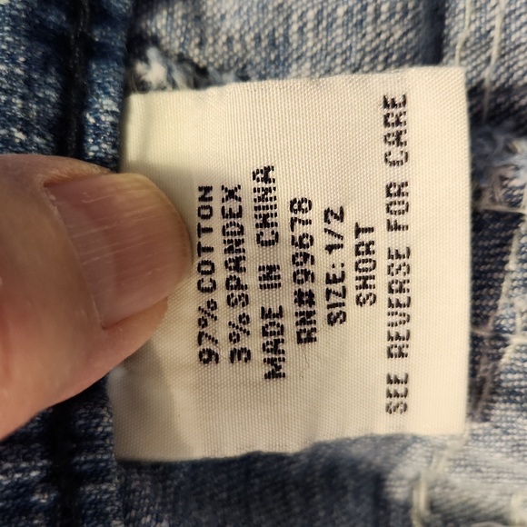 Hydraulic Women's Flare Blue Jeans Lola Boot Flare Size 1/2 Short Cotton - Picture 9 of 11